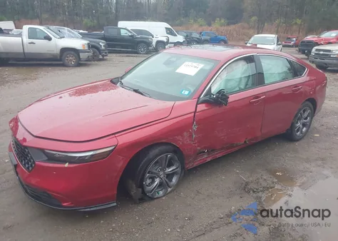 2025 Honda Accord Hybrid Ex-L z USA, uszkodzony, nr VIN 1HGCY2F65SA064546